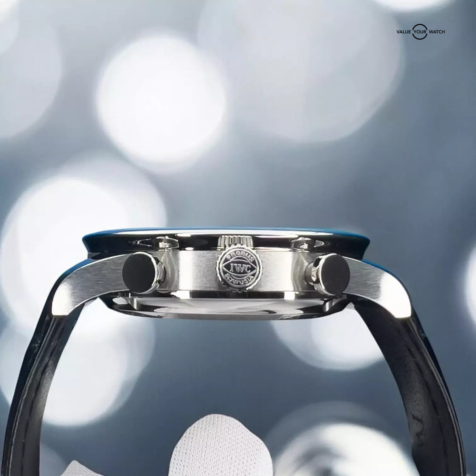 IWC Portugieser Chronograph Green Dial Men's Watch IW371615 Box & Papers - Image 8