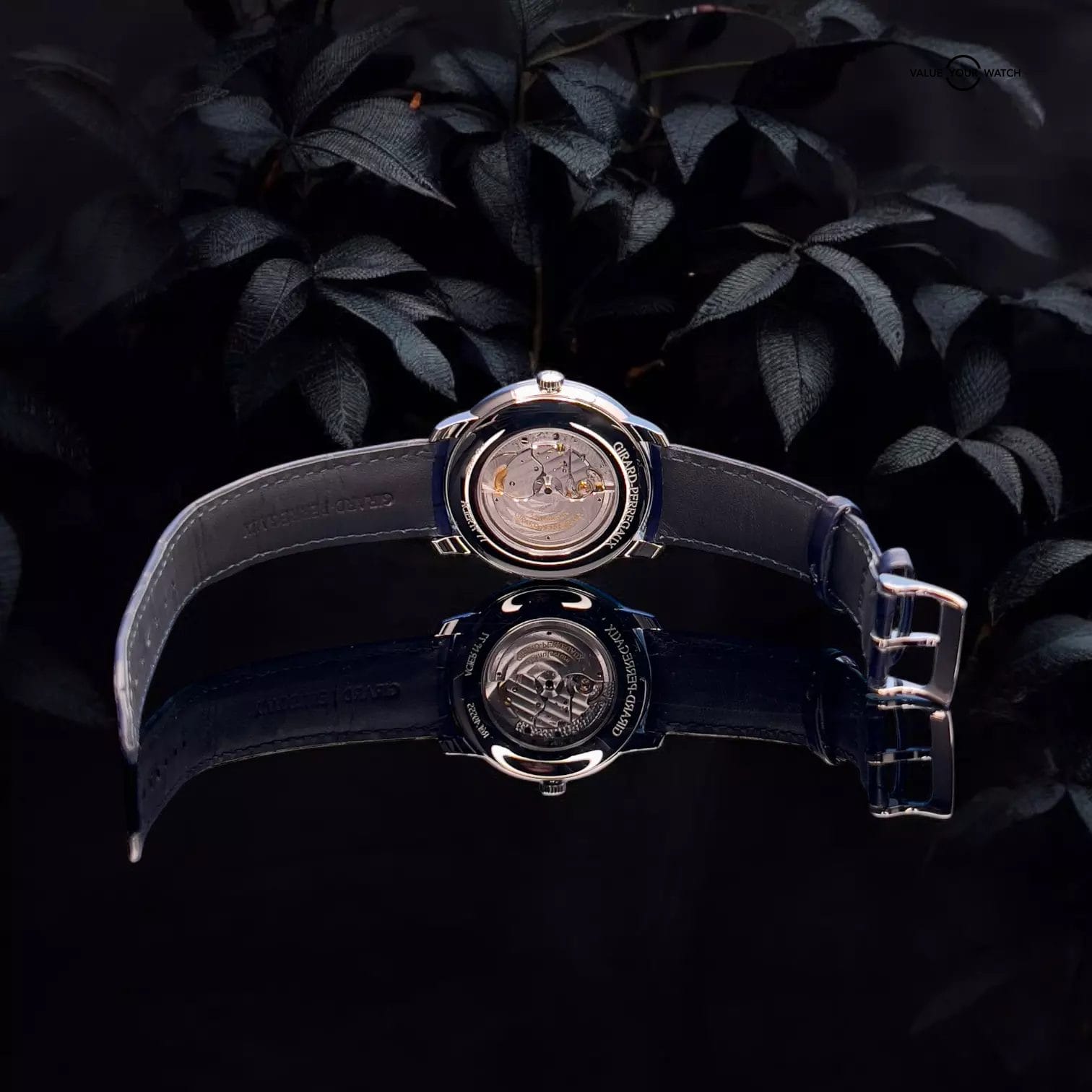 Girard-Perregaux 1966 Orion Aventurin Dial Blue Stars 40mm 49555-11-435-BB4A - Image 5