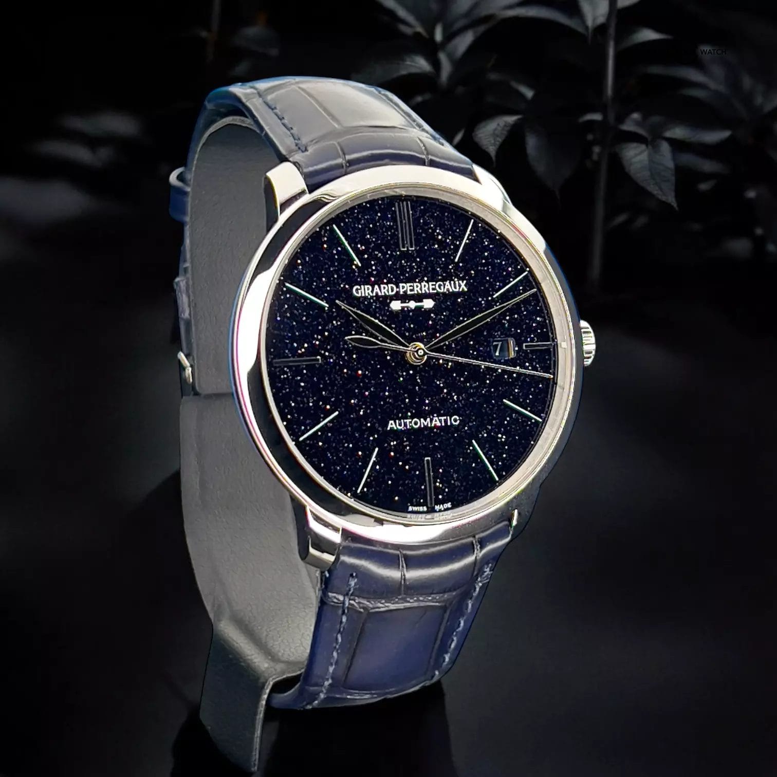 Girard-Perregaux 1966 Orion Aventurin Dial Blue Stars 40mm 49555-11-435-BB4A - Image 8