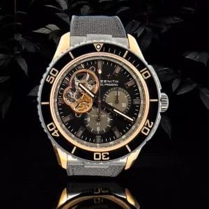 Zenith El Primero Stratos Spindrift 45MM Rubber Strap (86.2060.4061/21.R573