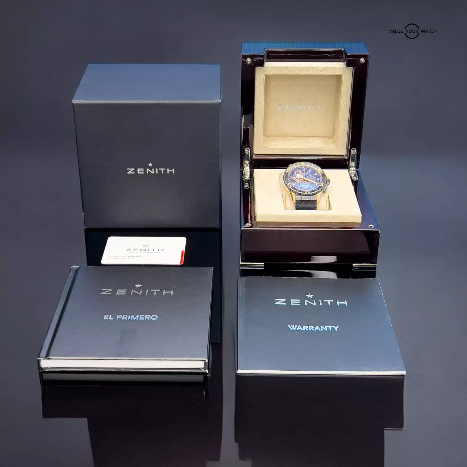 Zenith El Primero Stratos Spindrift 45MM Rubber Strap (86.2060.4061/21.R573 - Image 3