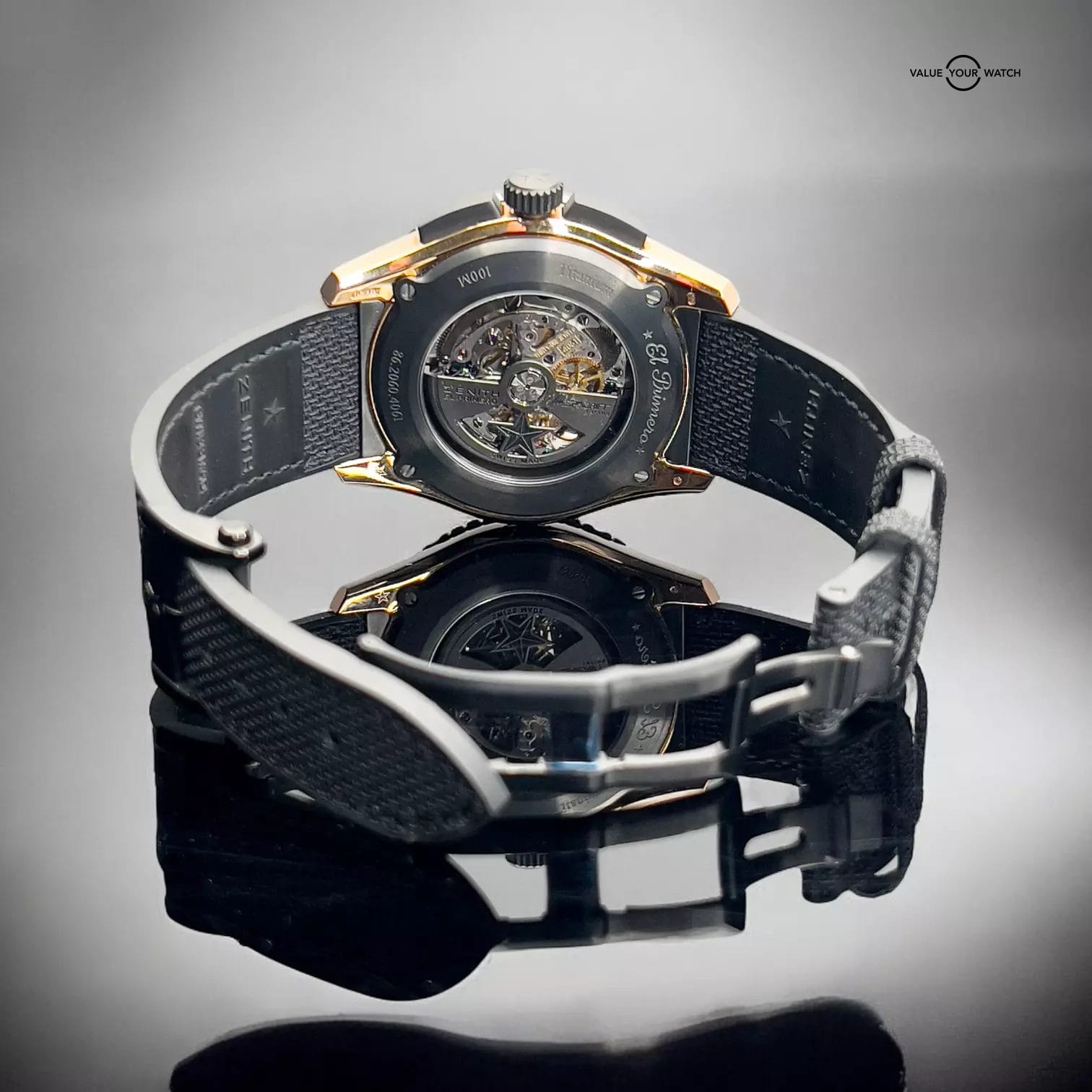 Zenith El Primero Stratos Spindrift 45MM Rubber Strap (86.2060.4061/21.R573 - Image 4