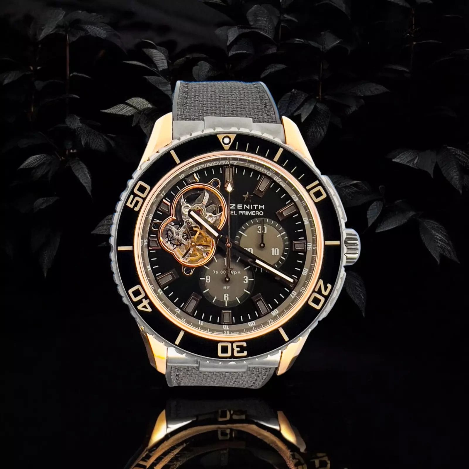 Zenith El Primero Stratos Spindrift 45MM Rubber Strap (86.2060.4061/21.R573 - Image 10