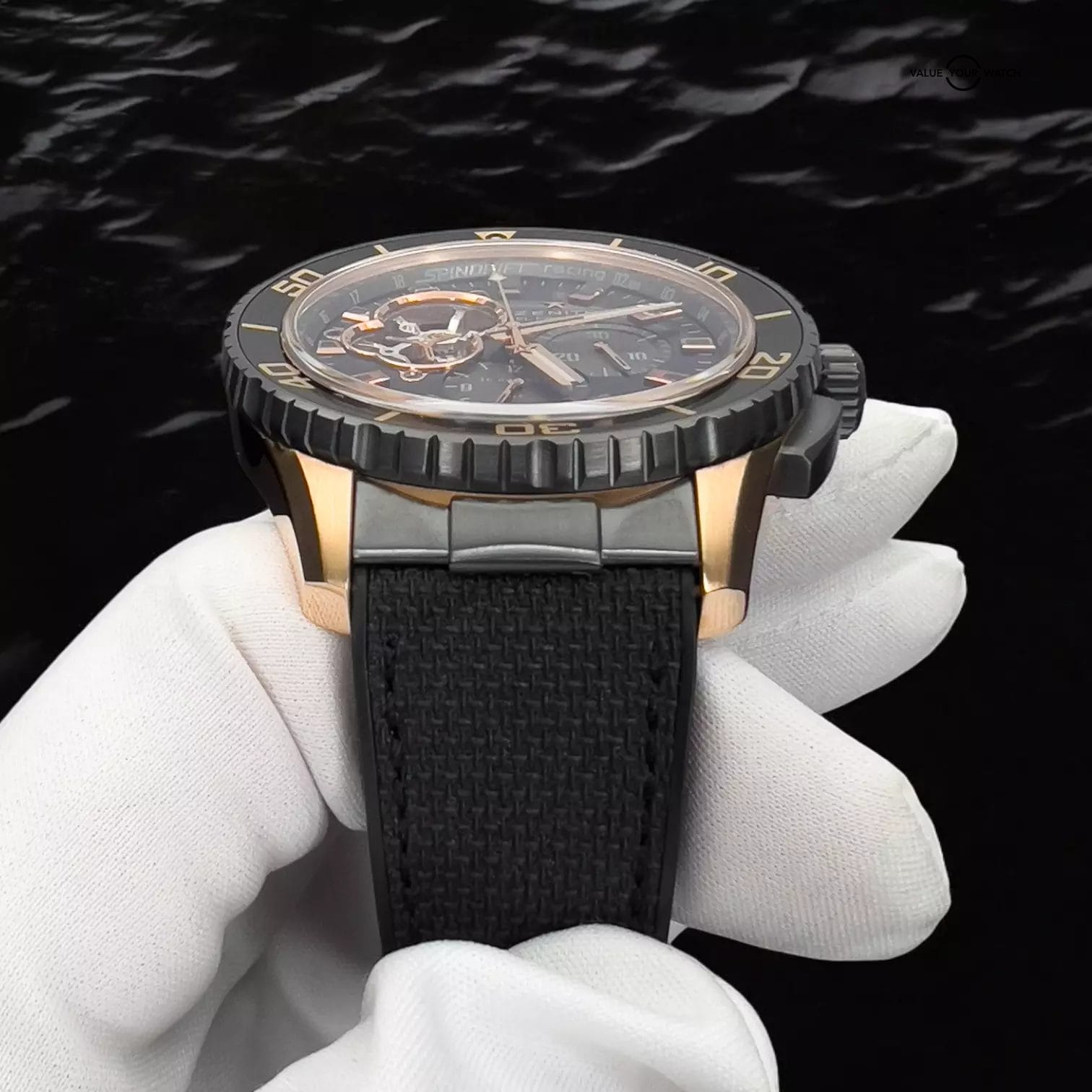 Zenith El Primero Stratos Spindrift 45MM Rubber Strap (86.2060.4061/21.R573 - Image 13