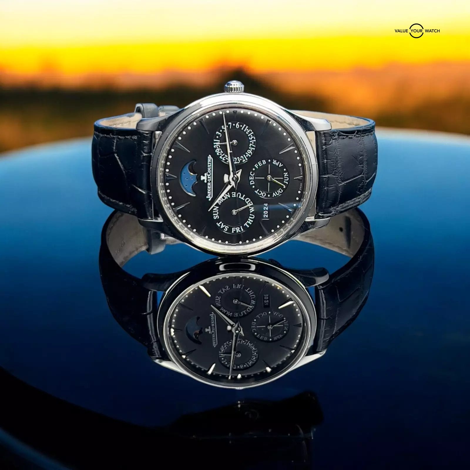 Jaeger-LeCoultre Master Ultra Thin Perpetual Calendar 39mm Q1308470 Full Set - Image 6