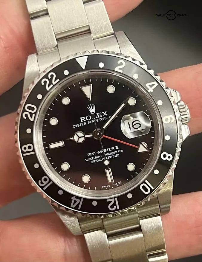 Rolex GMT Master II 16710 P Serial 2000-2001 Box, Papers, SERVICED