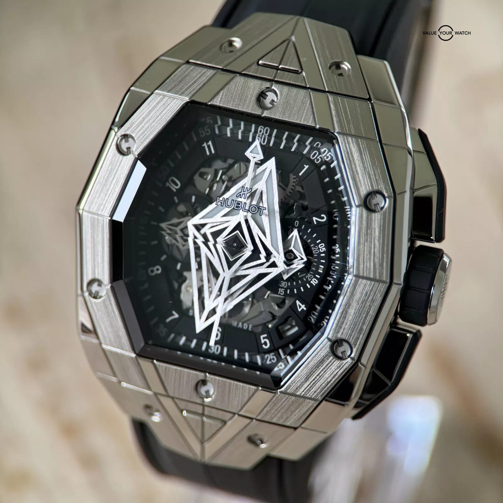 Hublot Spirit of Big Bang Sang Bleu Titanium 42mm - 2027 Warranty Full Set - Image 9