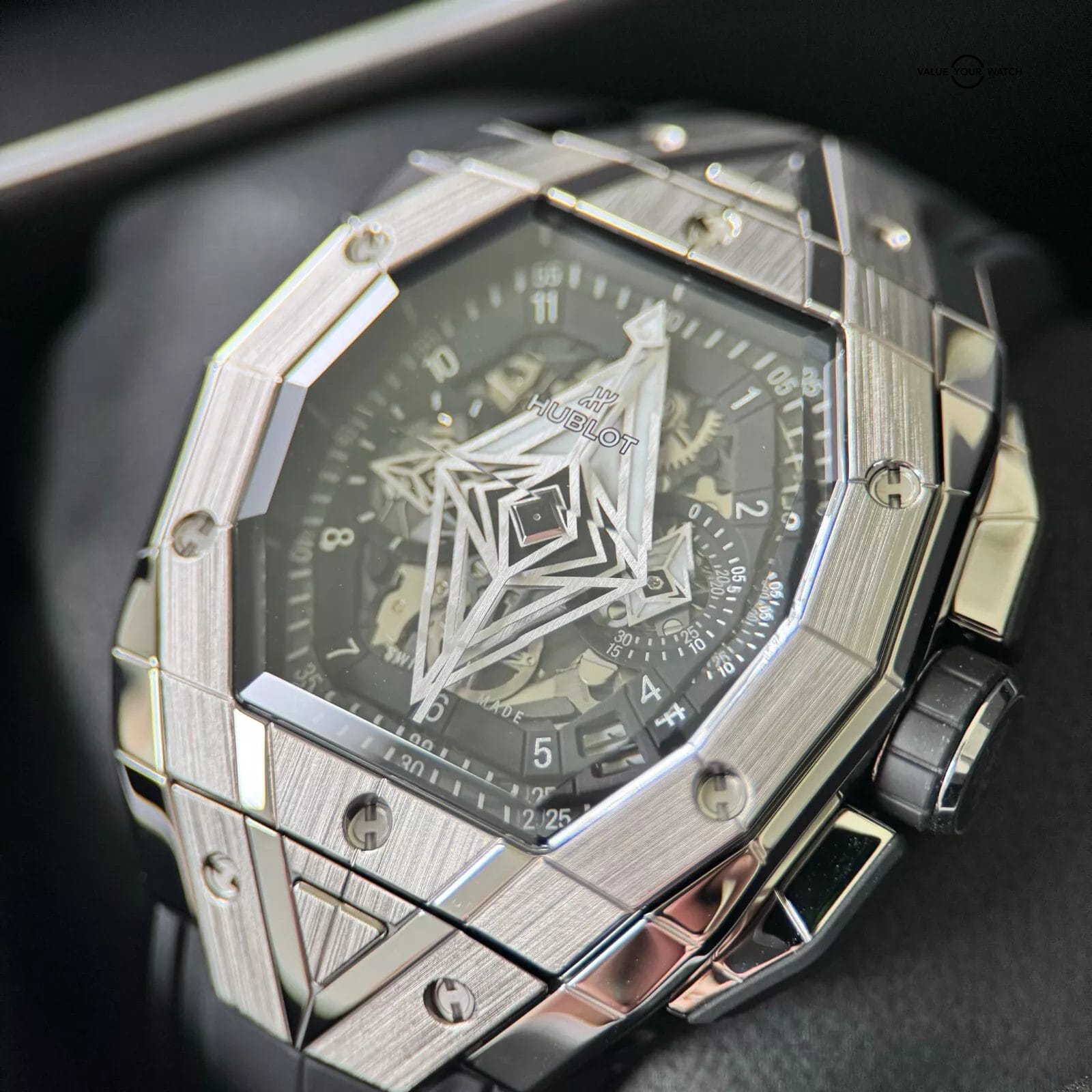 Hublot Spirit of Big Bang Sang Bleu Titanium 42mm - 2027 Warranty Full Set - Image 13