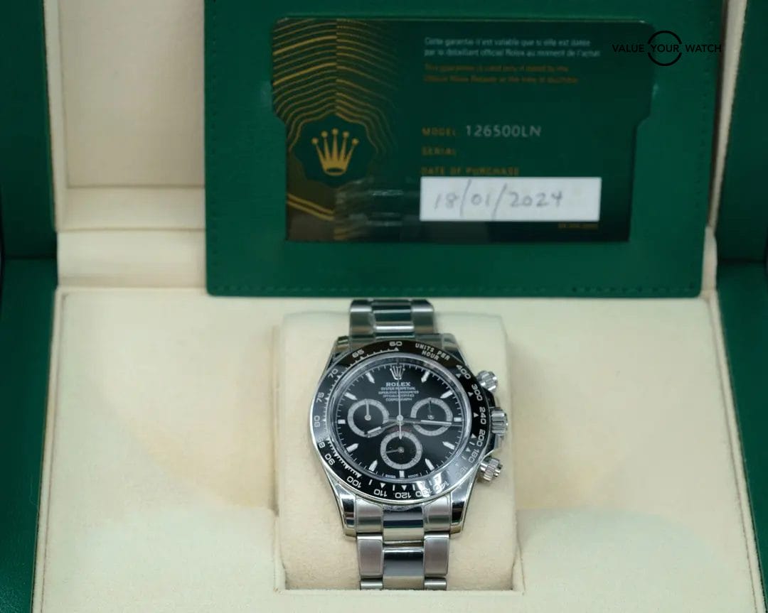 Rolex Daytona / Black / 40mm REF 126500LN - Image 7