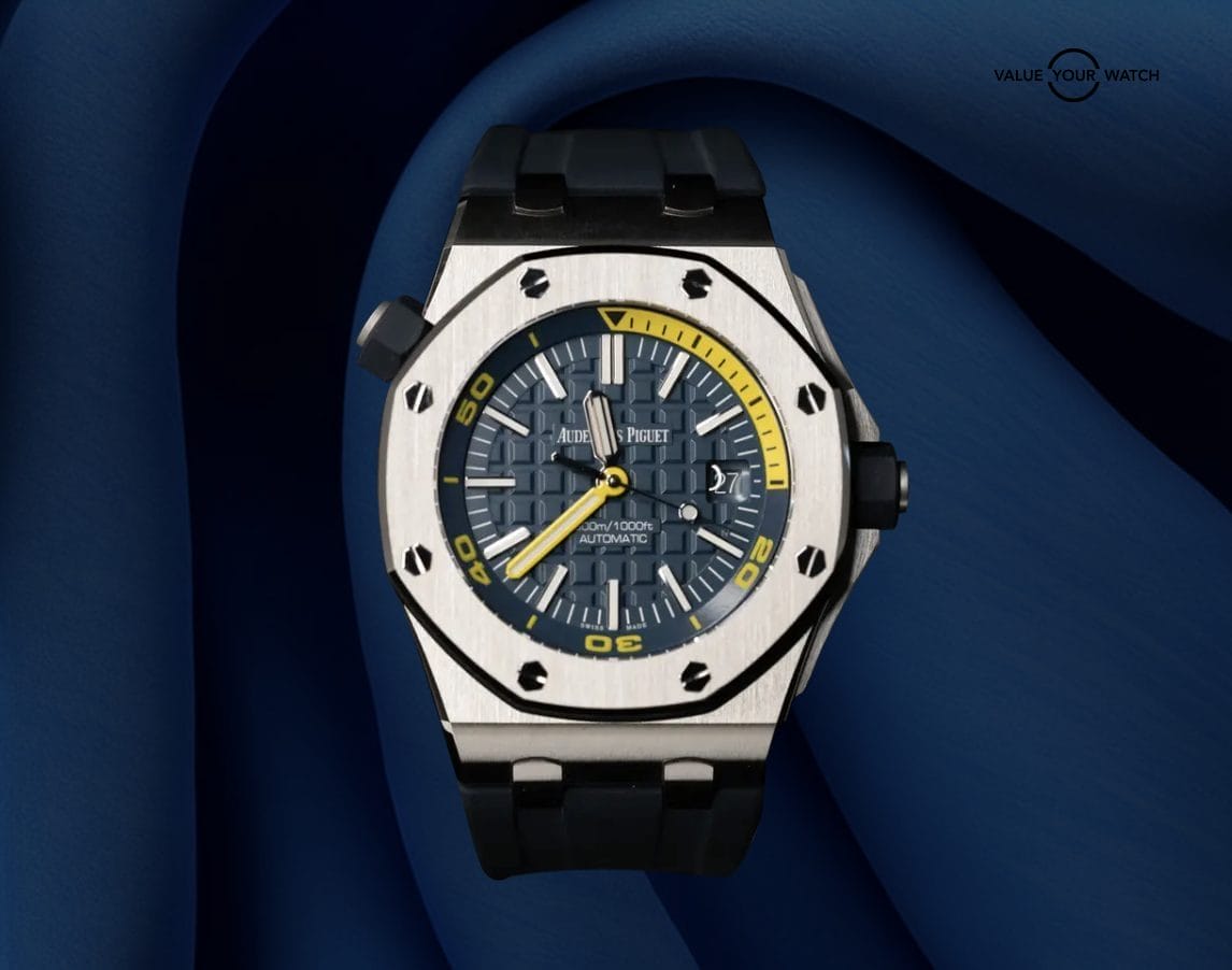 Jam Tangan Audemars Piguet Royal Oak Offshore Diver Yellow Ap