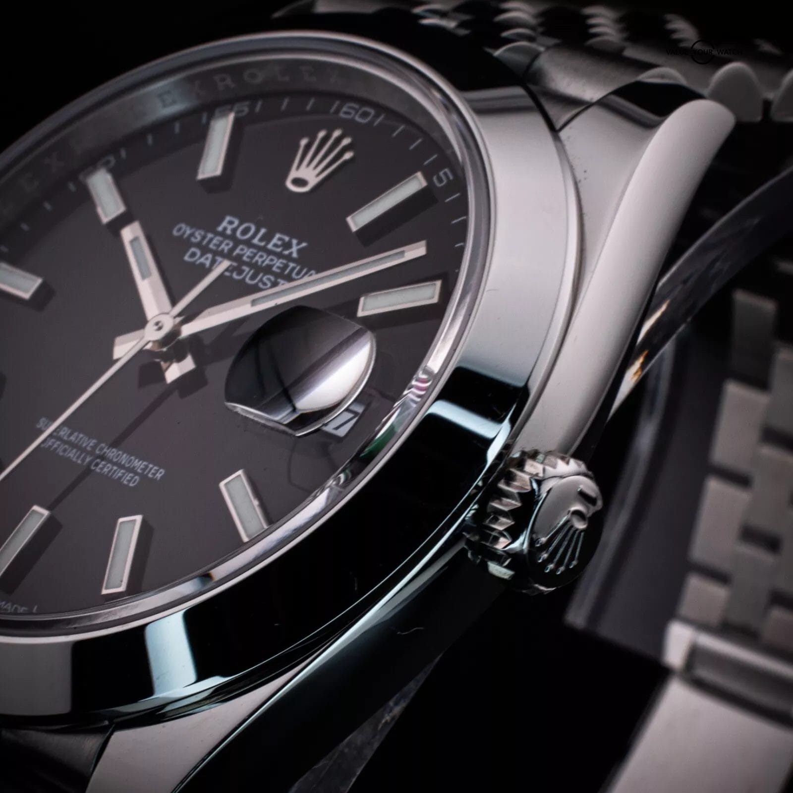 Rolex DateJust 41 w/ Black Stick Dial and Jubilee Bracelet, Ref. 126300 w/ B&P - Image 12