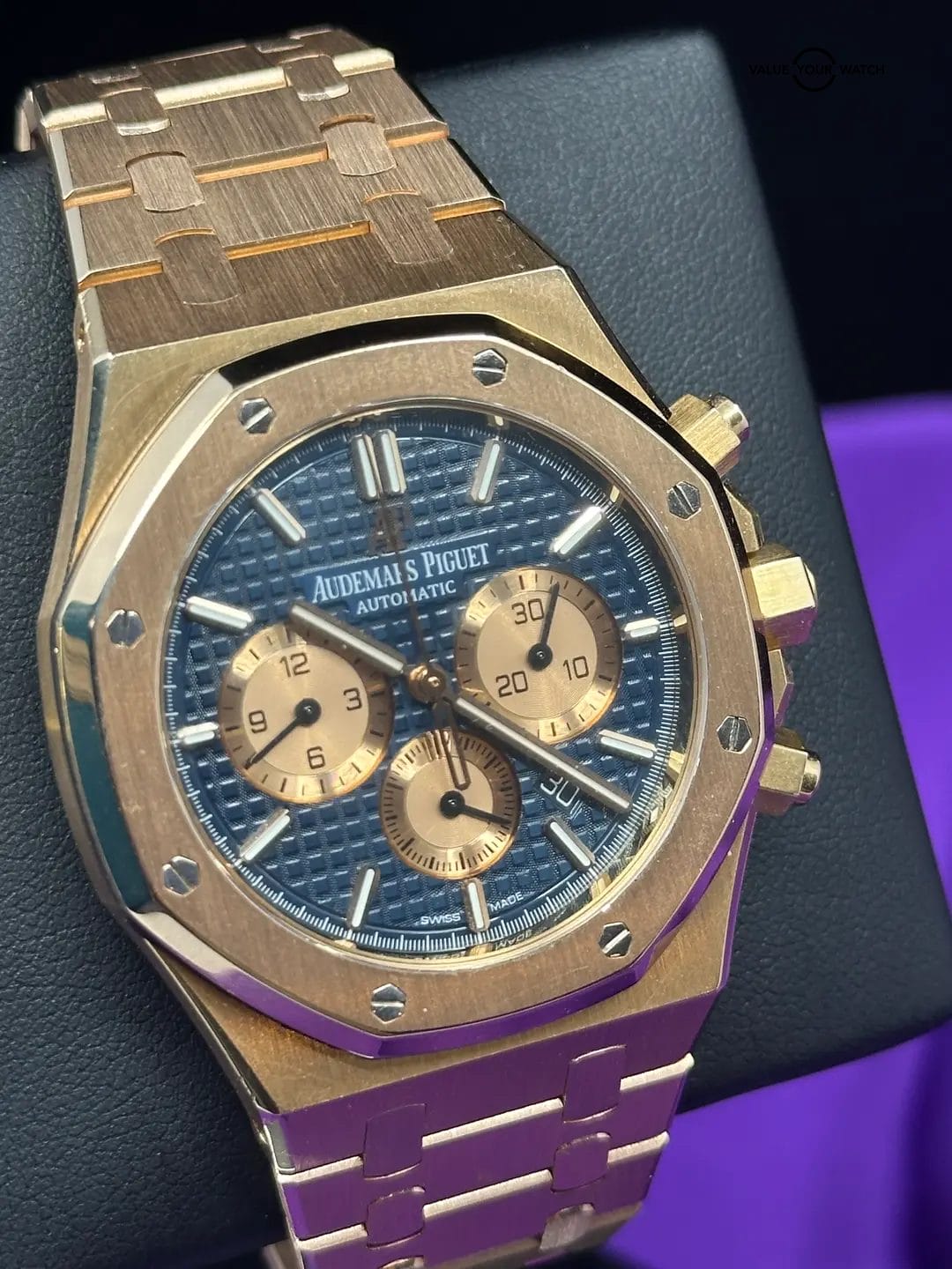 Audemars Piguet Royal Oak Chronograph / Blue / 41mm - Image 5