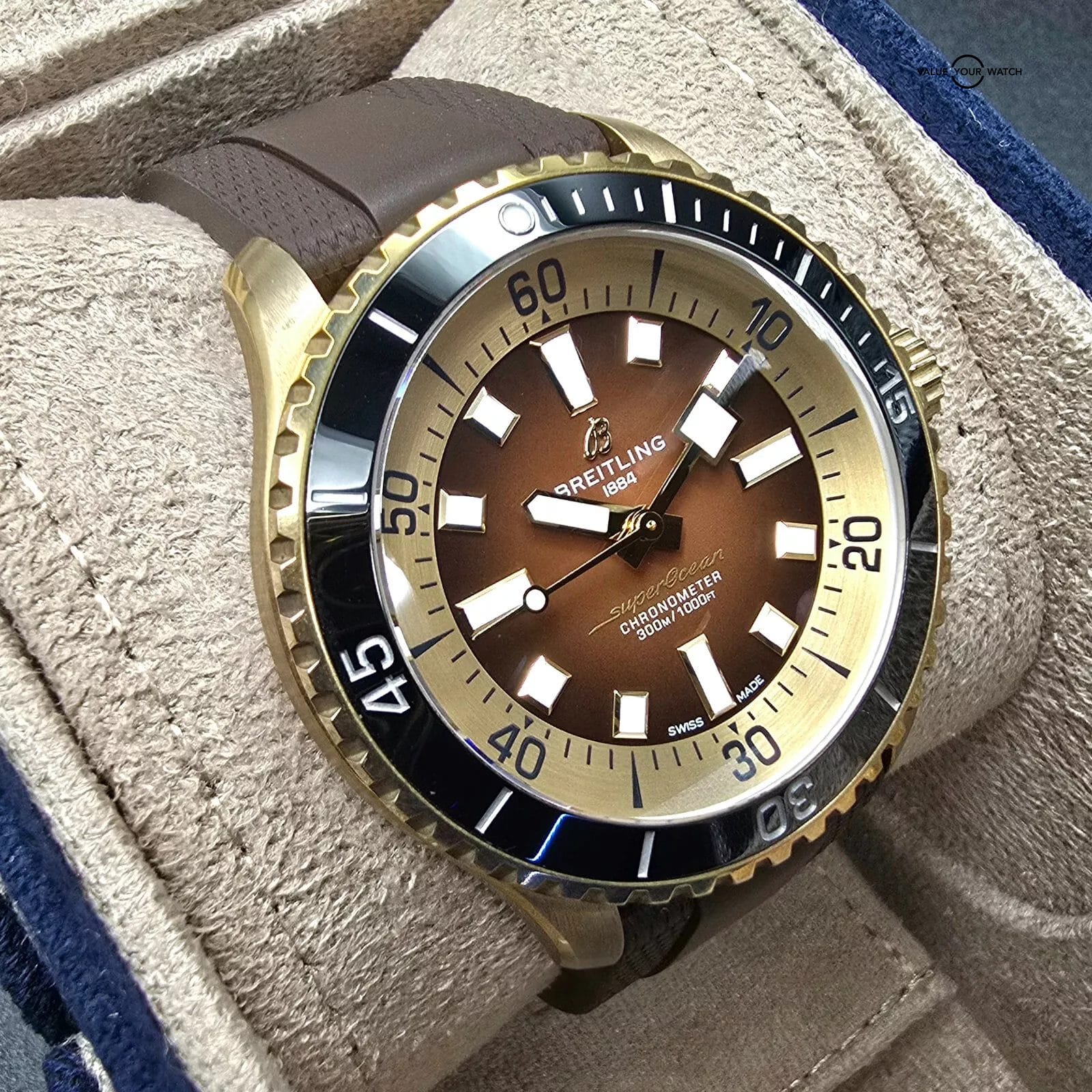 Breitling Superocean Bronze, 42mm ref. N17376 full kit!