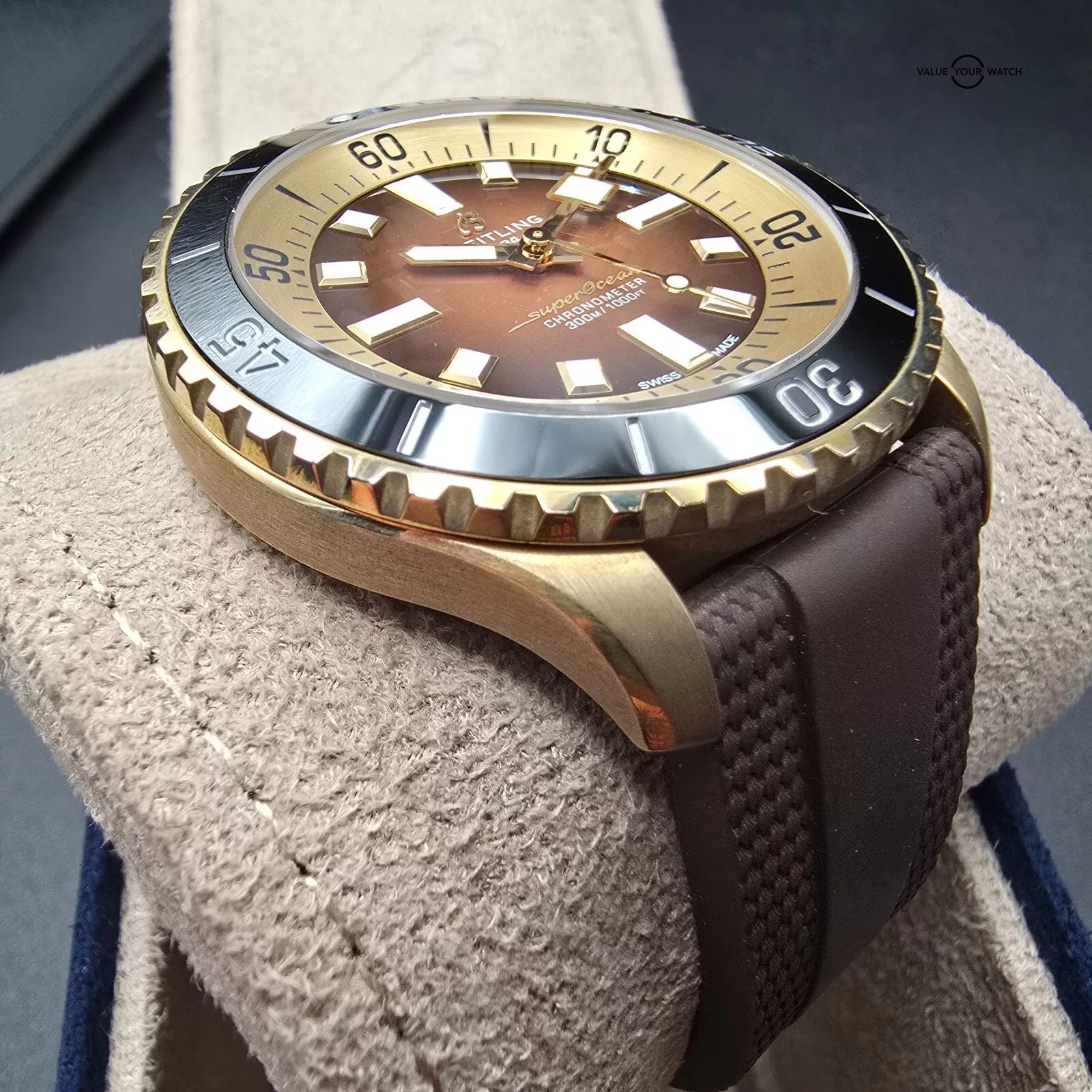 Breitling Superocean Bronze, 42mm ref. N17376 full kit! - Image 6