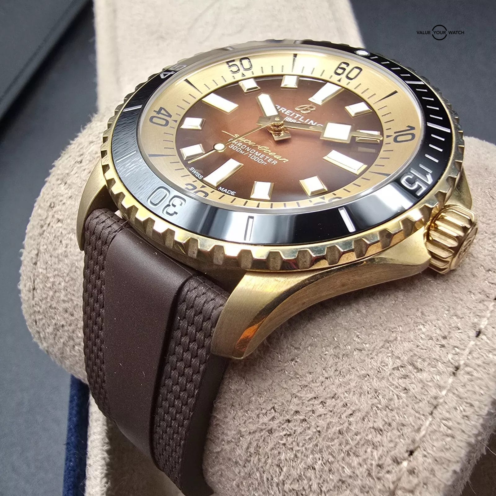 Breitling Superocean Bronze, 42mm ref. N17376 full kit! - Image 7