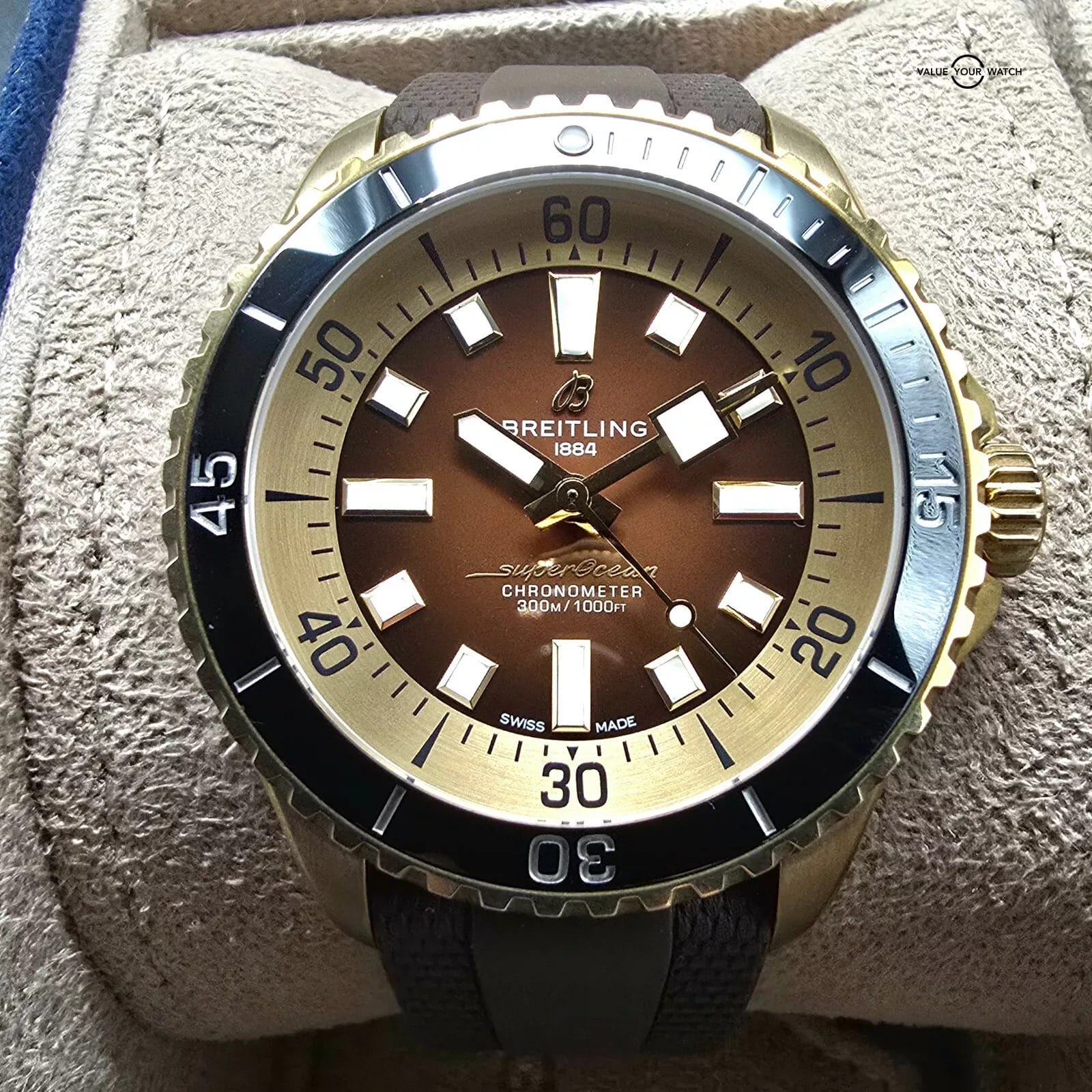 Breitling Superocean Bronze, 42mm ref. N17376 full kit! - Image 10