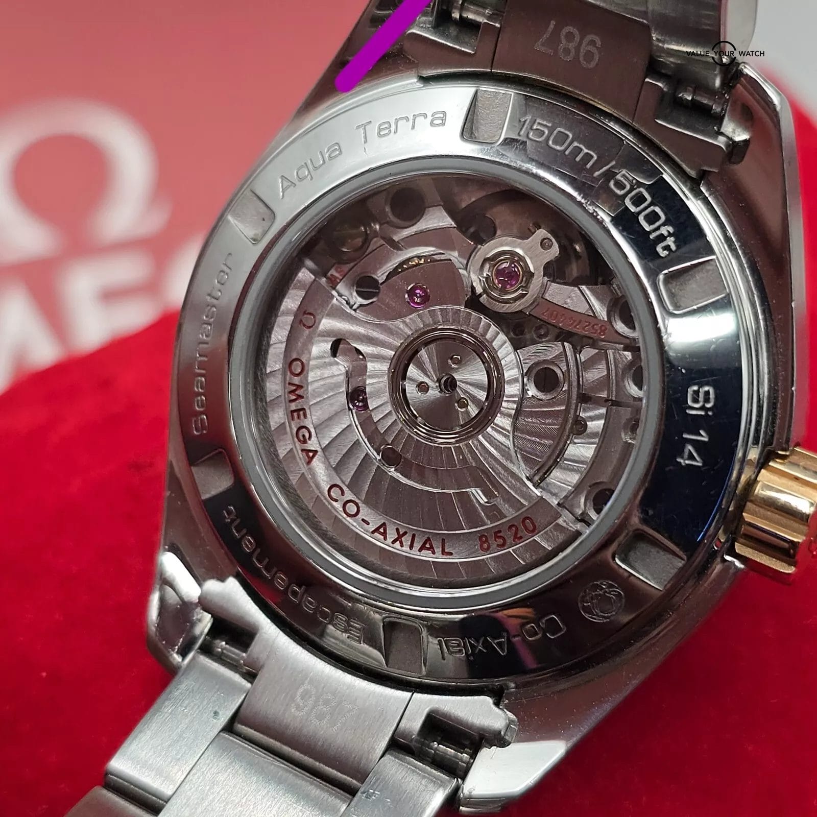 OMEGA Seamaster Diamond And Gold Aqua Terra, 30mm With Gift Box! - Image 5