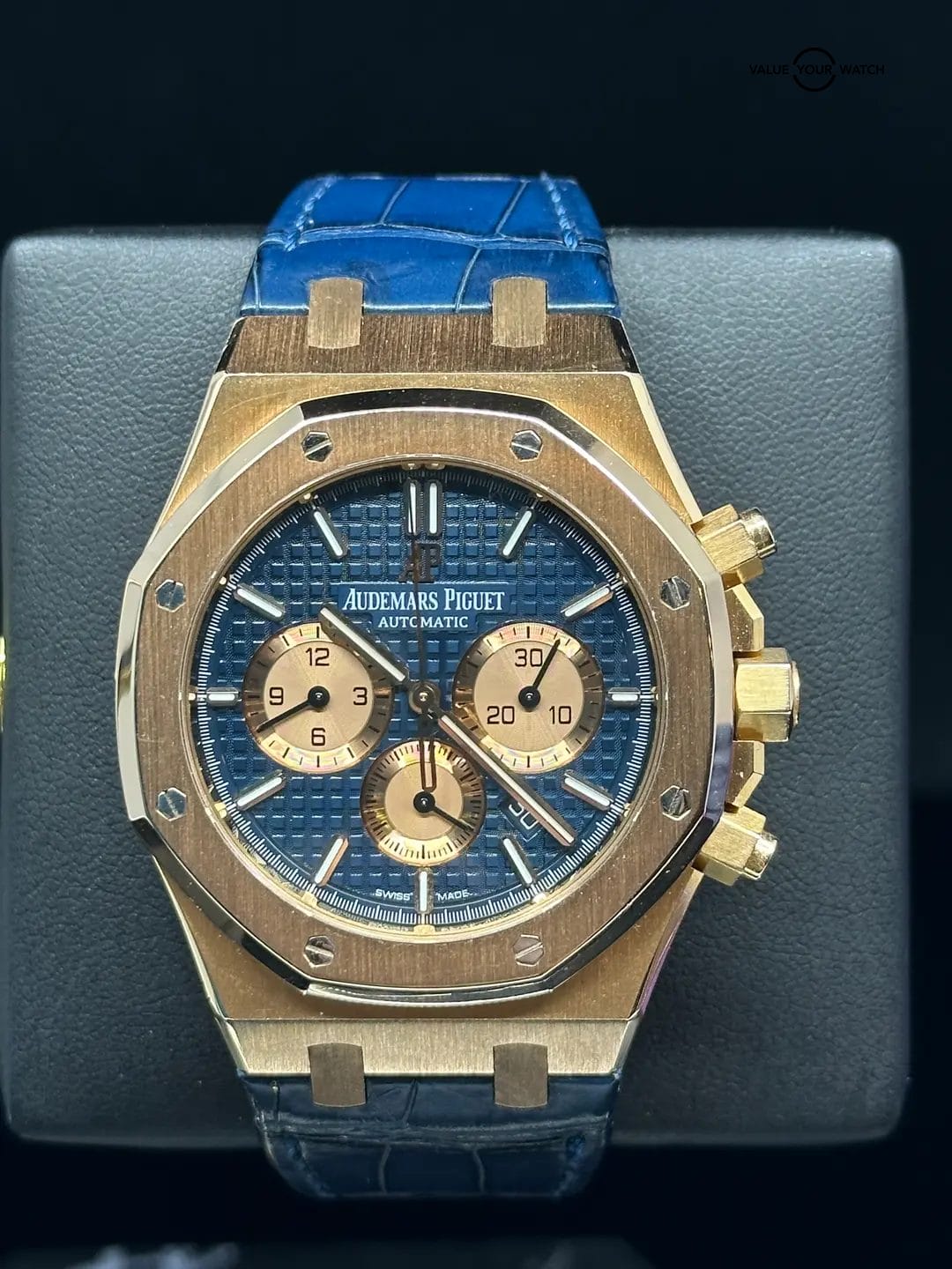 Audemars Piguet Royal Oak Chronograph / Blue / 41mm - Image 7
