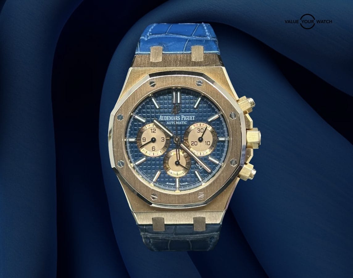 Audemars Piguet Royal Oak Chronograph / Blue / 41mm - Image 8