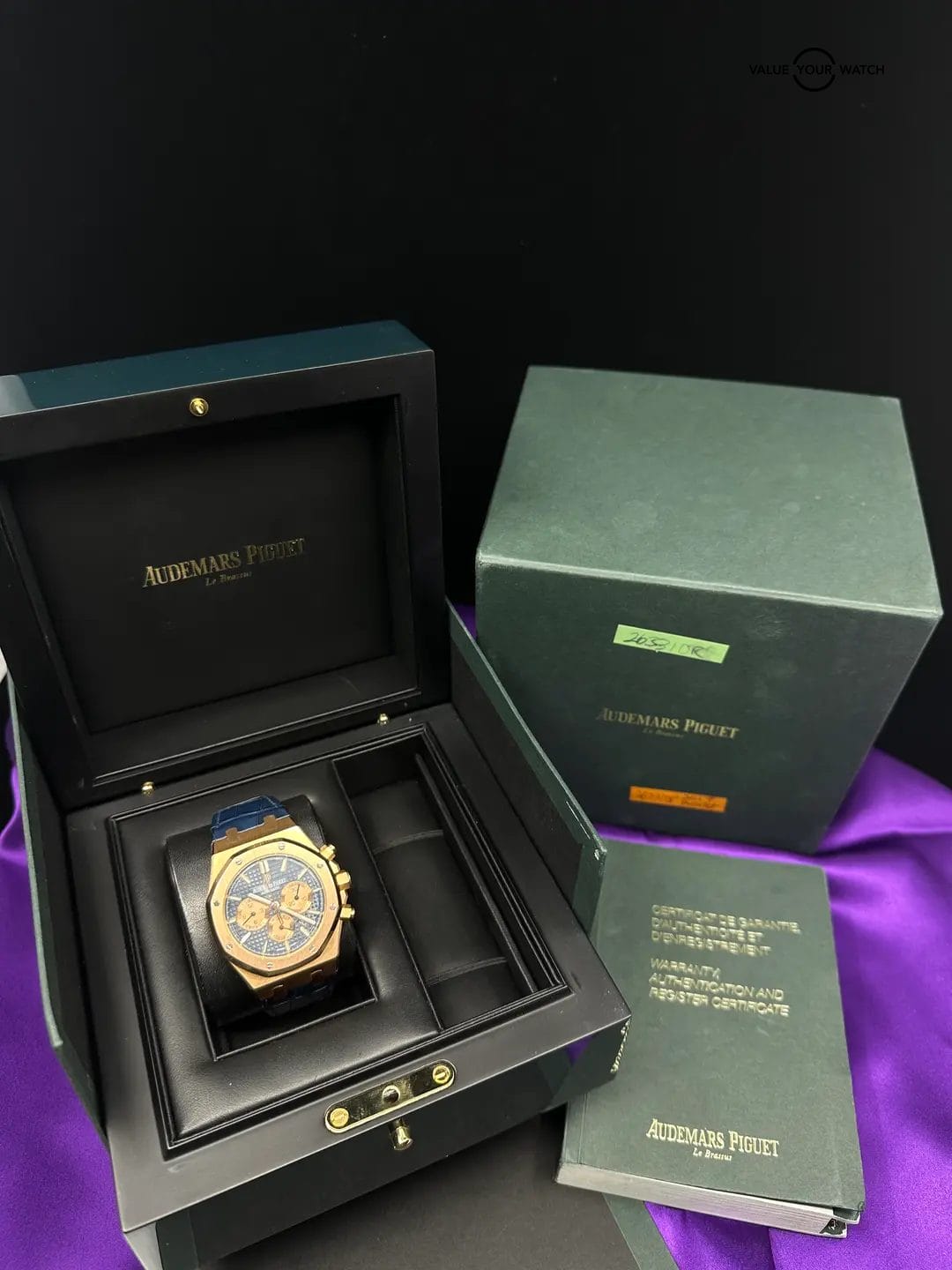 Audemars Piguet Royal Oak Chronograph / Blue / 41mm - Image 9