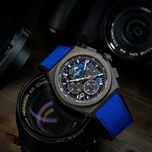 Zenith Defy El Primero 21 Ultrablue Chronograph – BOX & PAPERS – 97.901.9004/81.R946