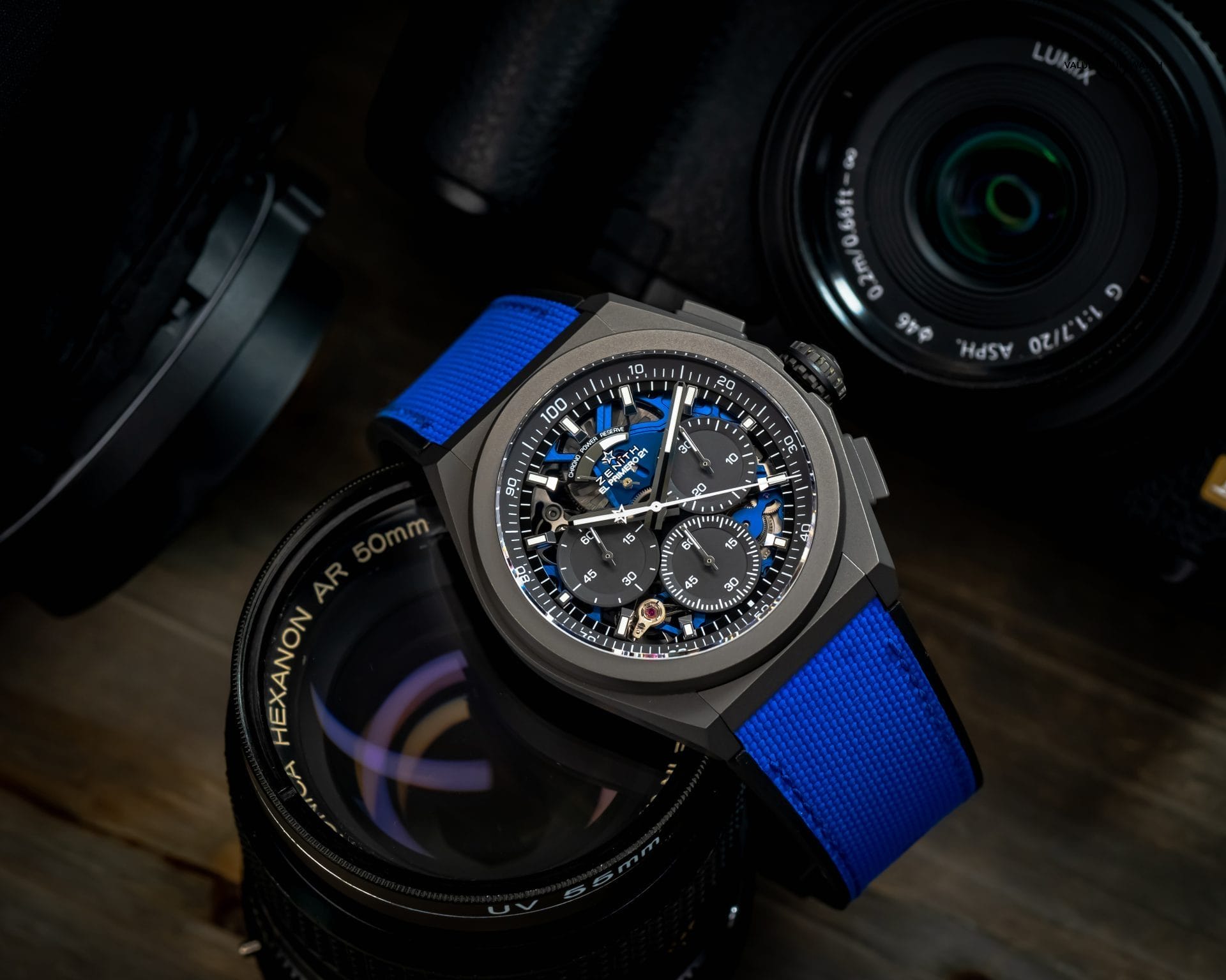 Zenith Defy El Primero 21 Ultrablue Chronograph - BOX & PAPERS - 97.901.9004/81.R946