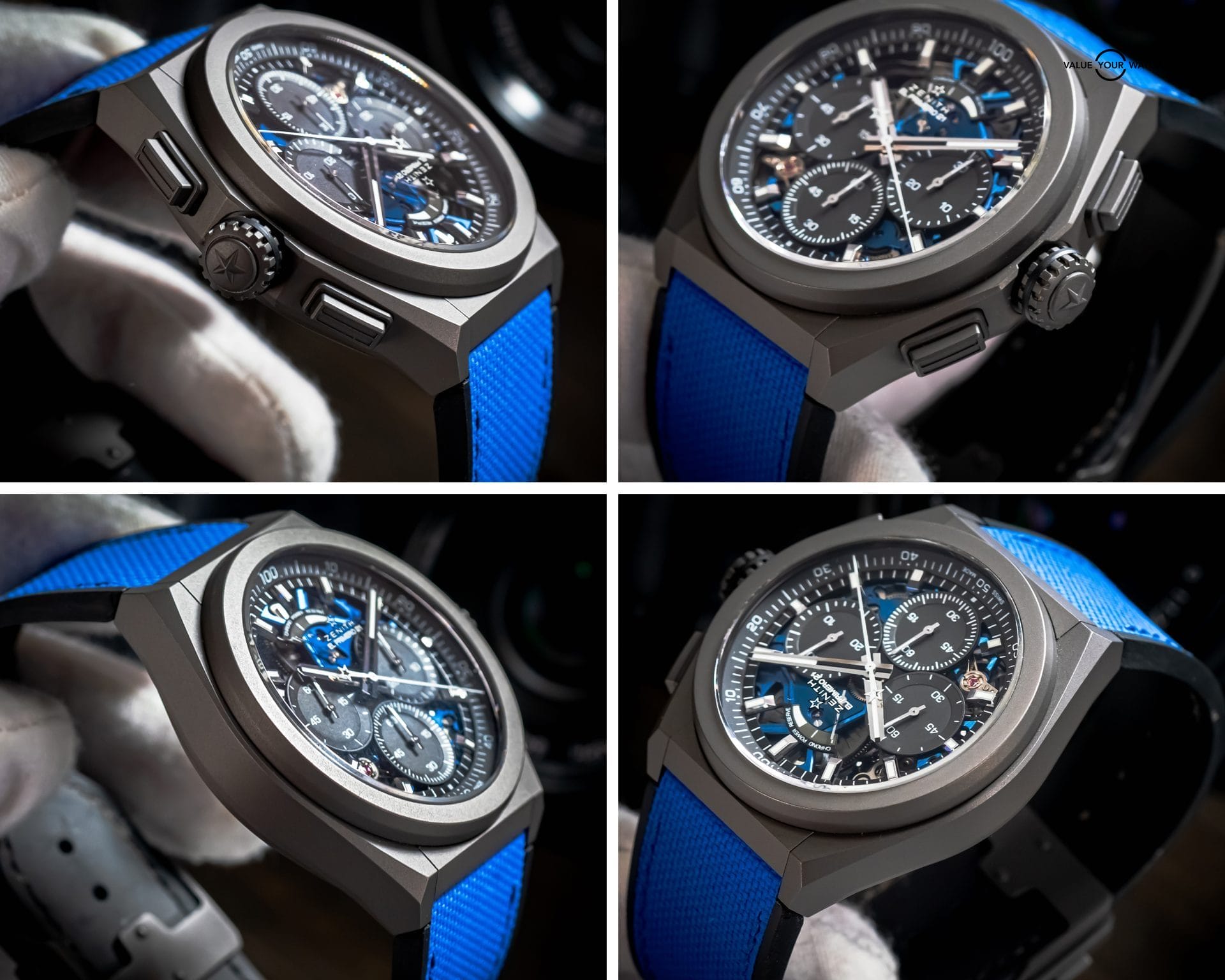 Zenith Defy El Primero 21 Ultrablue Chronograph - BOX & PAPERS - 97.901.9004/81.R946 - Image 9
