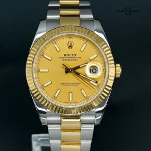 2019 Rolex Datejust 41 126333 Champagne Dial 18K Yellow Gold & Stainless Steel