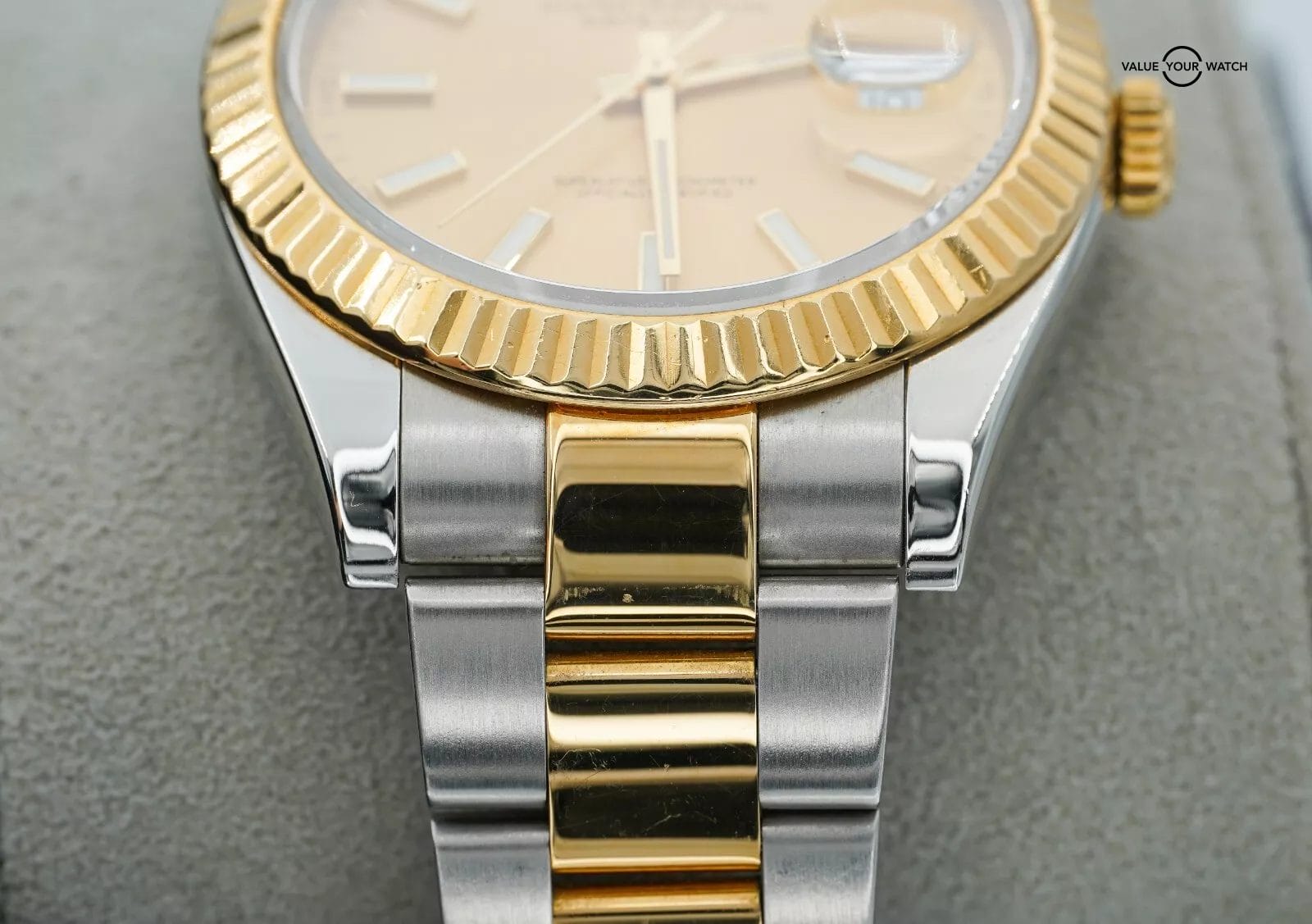 2019 Rolex Datejust 41 126333 Champagne Dial 18K Yellow Gold & Stainless Steel - Image 9