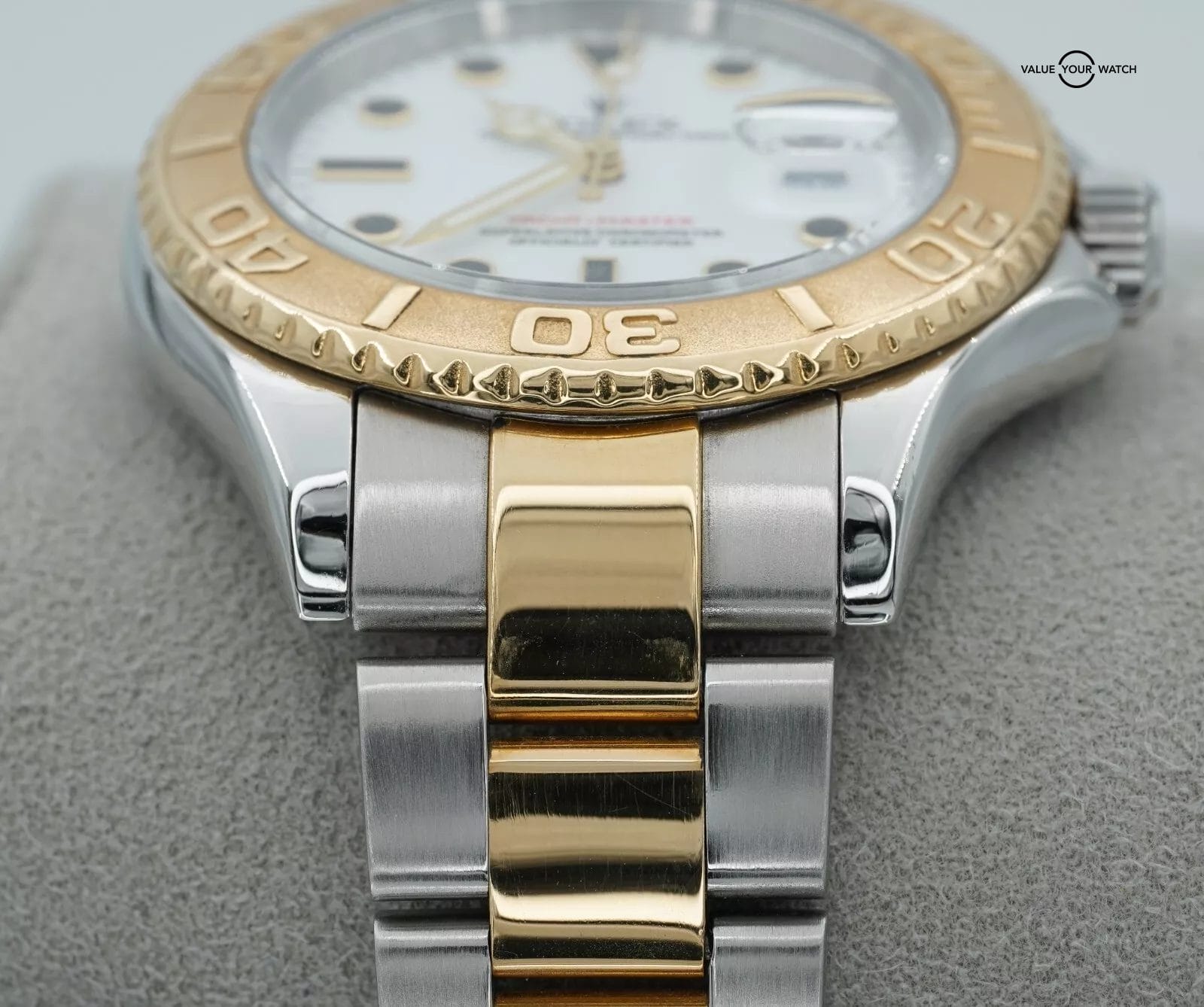 Rolex Yacht-Master 40mm 16623 White Dial 18K Yellow Gold & Stainless Steel - Image 9