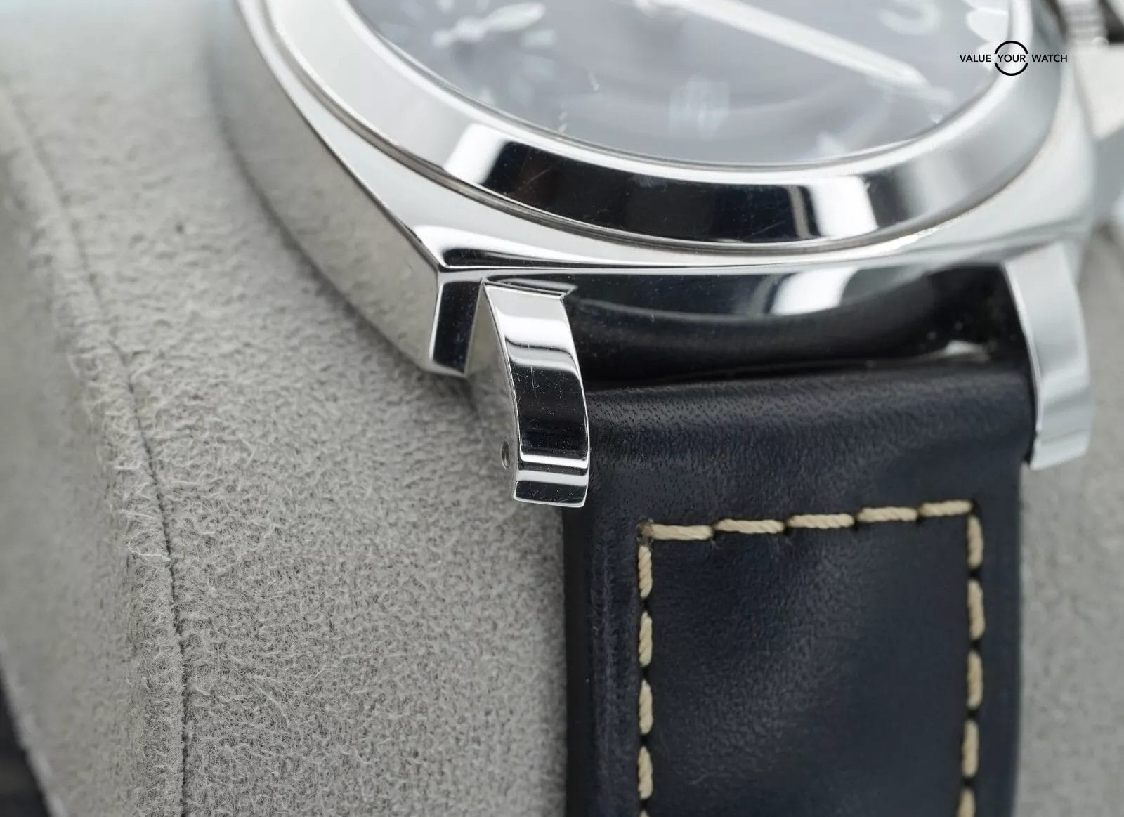 Panerai Luminor Logo PAM01084 Black Dial Stainless Steel Hand Wound 2021 B/P! - Image 5