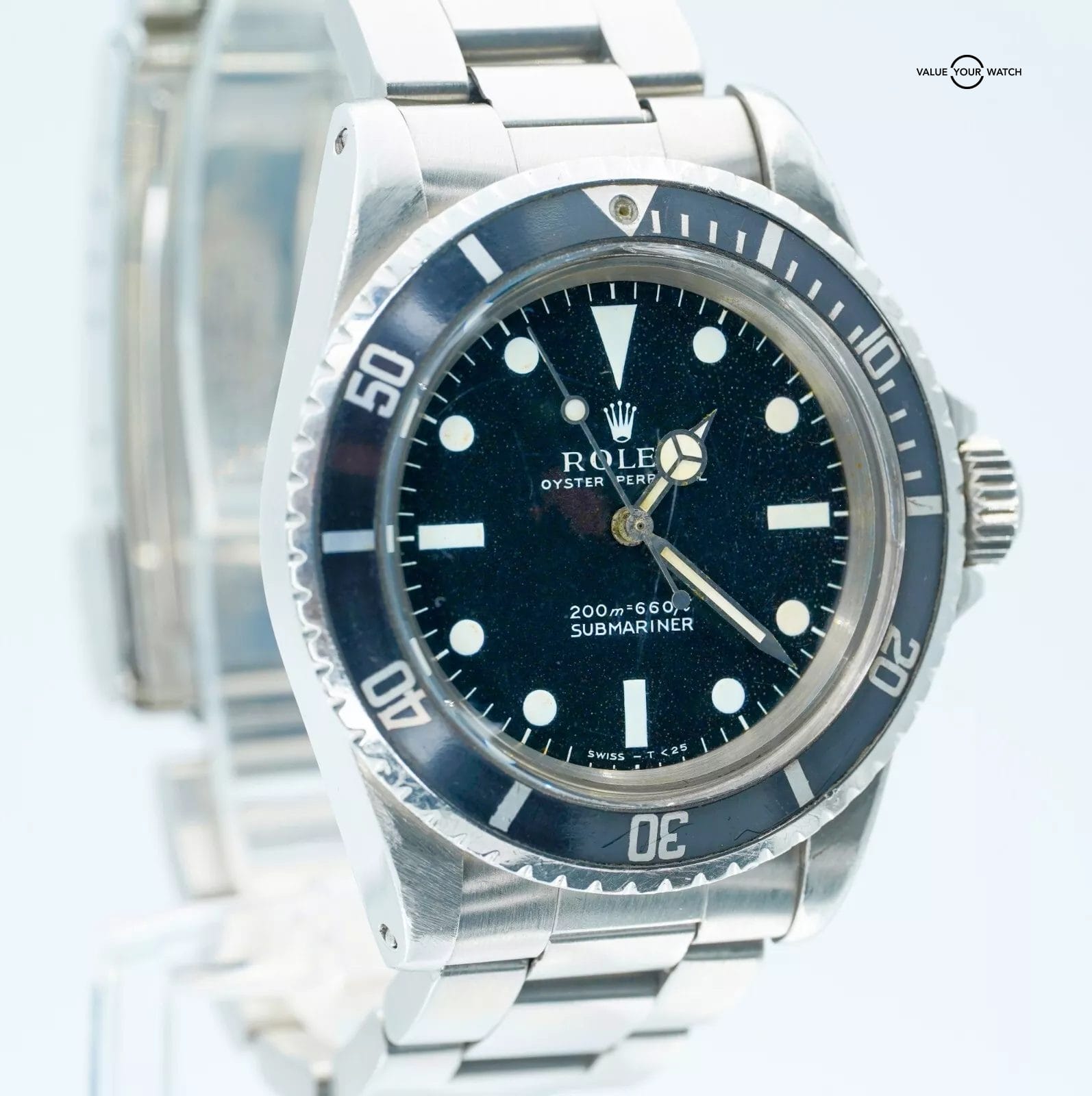1969 Rolex Submariner No Date 5513 Meters First Matte Dial - Image 4