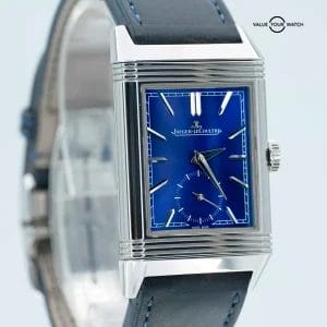 Jaeger-Lecoultre Reverso Tribute Small Seconds Q3978480 Steel Blue Dial