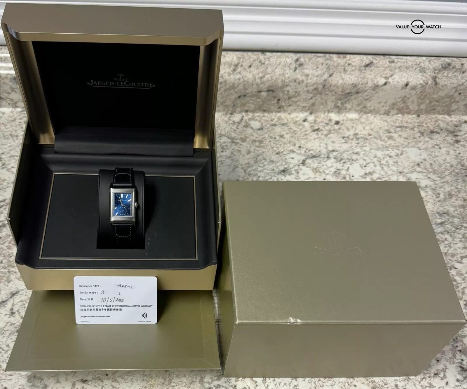 Jaeger-Lecoultre Reverso Tribute Small Seconds Q3978480 Steel Blue Dial - Image 15