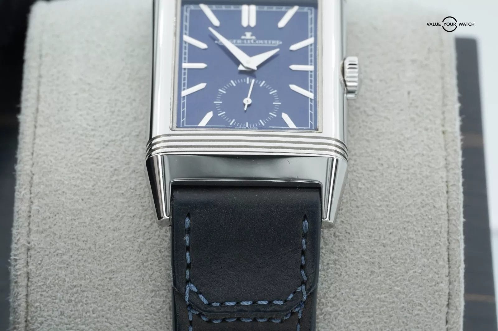 Jaeger-Lecoultre Reverso Tribute Small Seconds Q3978480 Steel Blue Dial - Image 16
