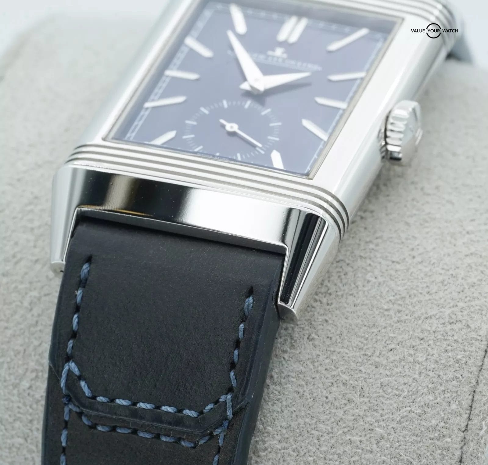 Jaeger-Lecoultre Reverso Tribute Small Seconds Q3978480 Steel Blue Dial - Image 10