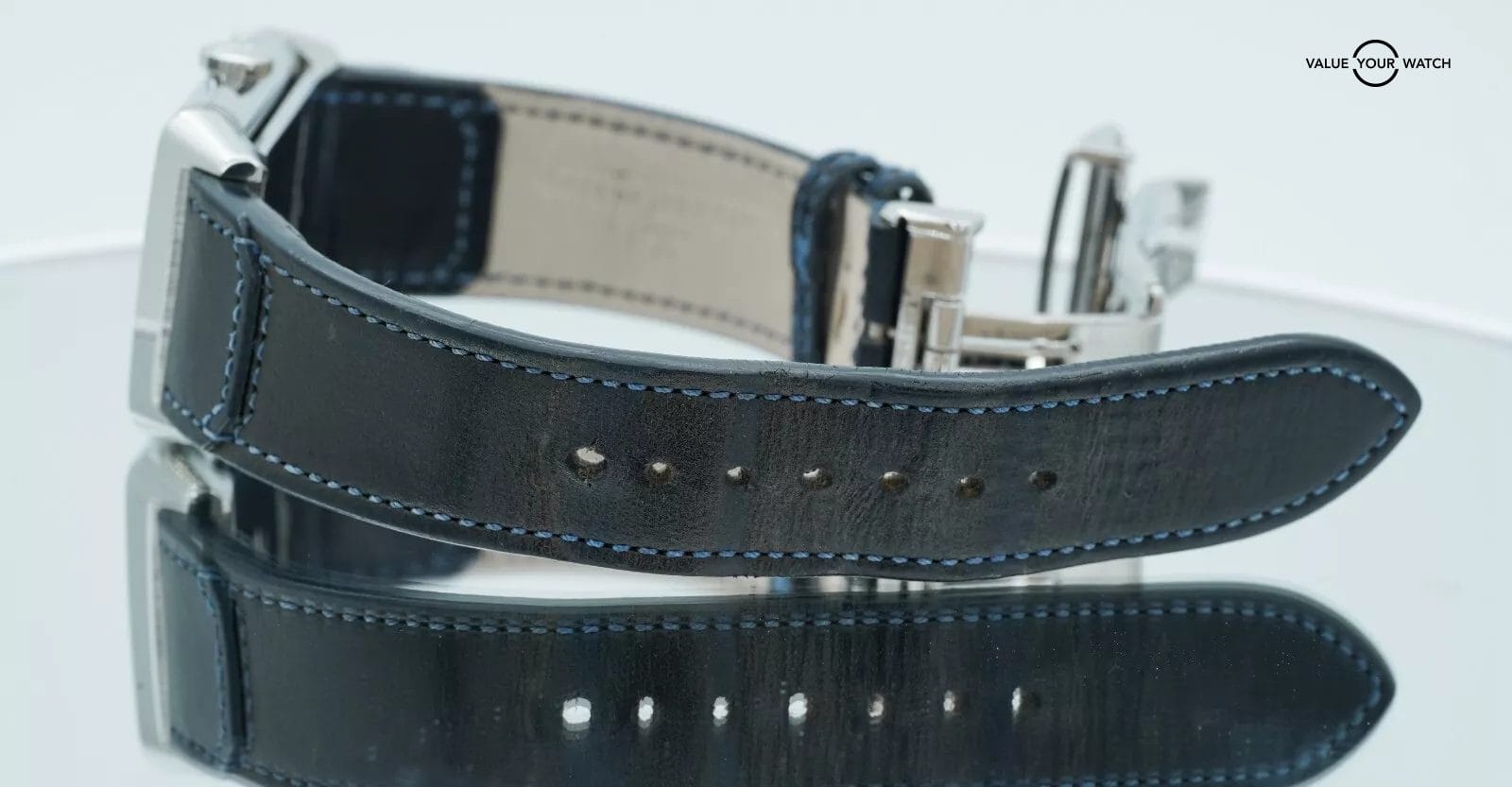 Jaeger-Lecoultre Reverso Tribute Small Seconds Q3978480 Steel Blue Dial - Image 3