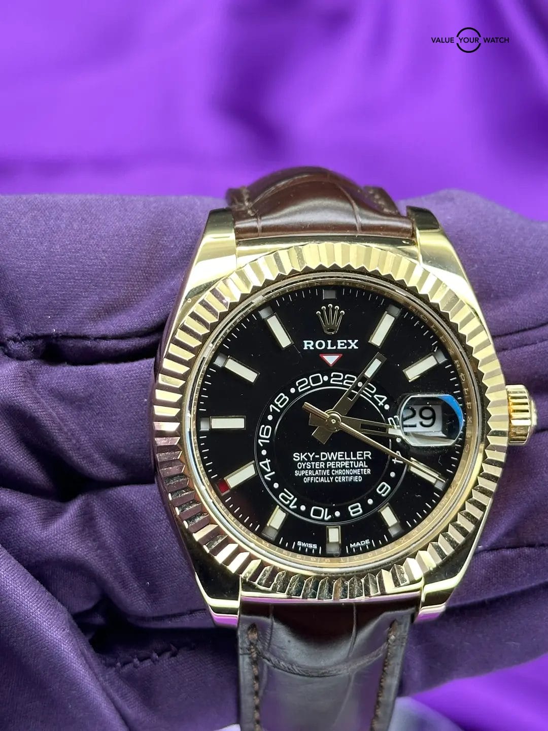 Rolex Skydweller / Black / 42mm - Image 3