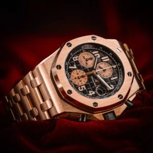 Audemars Piguet Royal Oak Offshore Chronograph 18kt Rose Gold Brick 26470OR