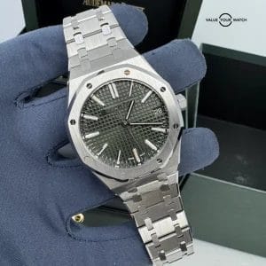 MINT 2022 Audemars Piguet 15510st Royal Oak Green Dial 50th Anniversary Edition