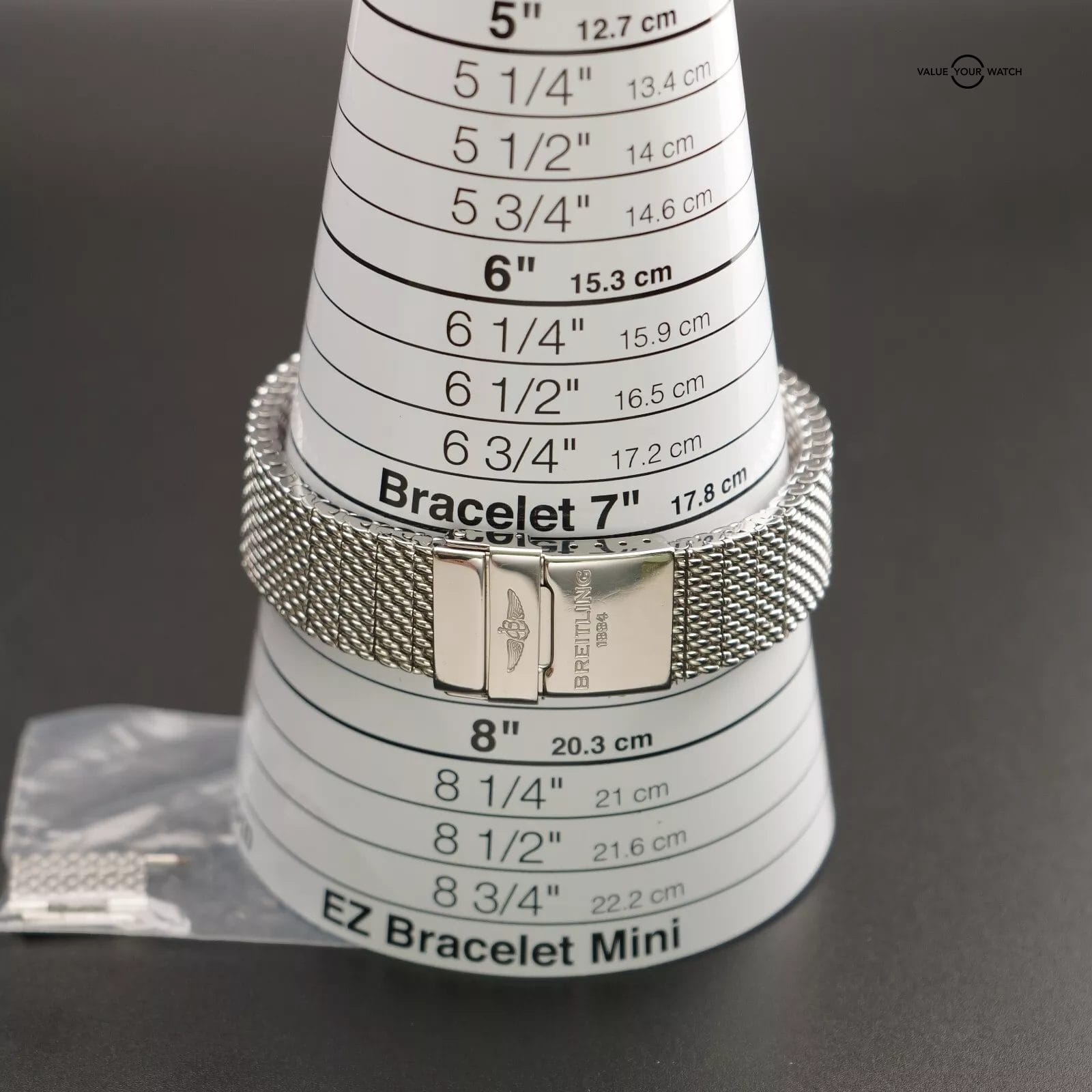 Breitling Navitimer 8 A13314 Blue Dial Chronograph & Steel Mesh Bracelet - 43mm - Image 3