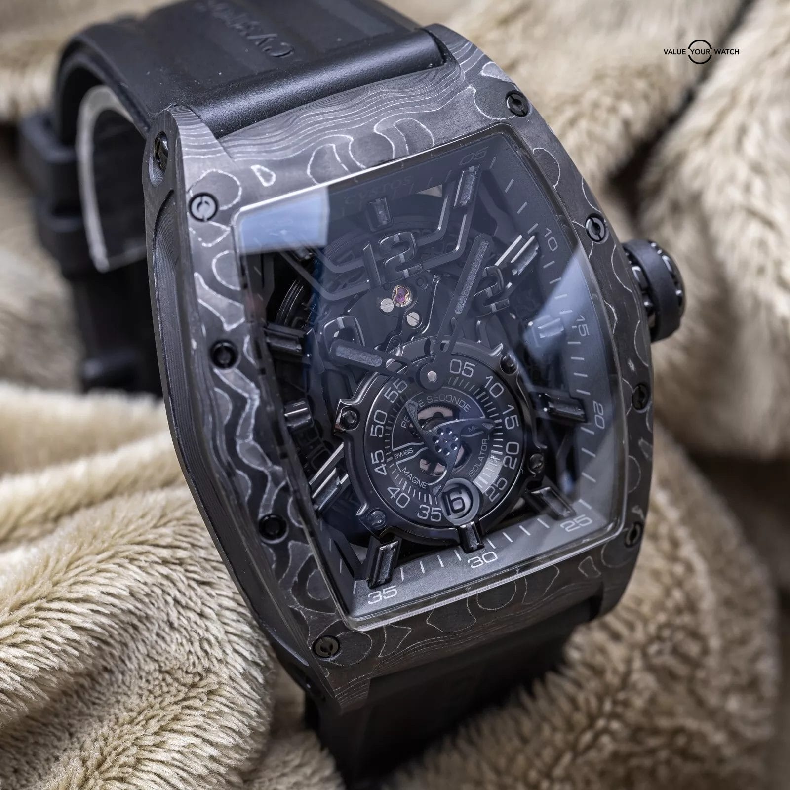 CVSTOS Challenge II Jetliner PS Carbon/Black 41mm A00103.4162001 Brand New 2024 - Image 6