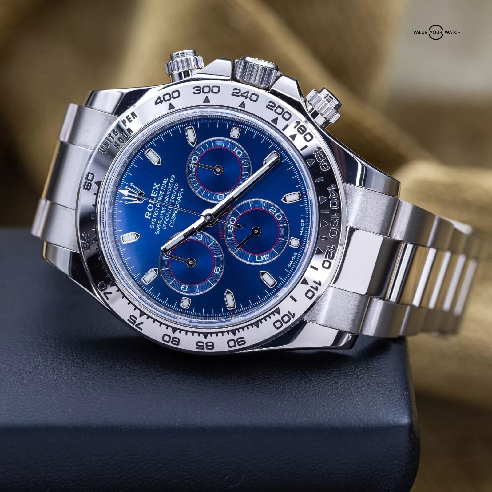 Rolex Daytona Cosmograph 40 White Gold Blue Dial 116509 - 2021 Complete Set - Image 4