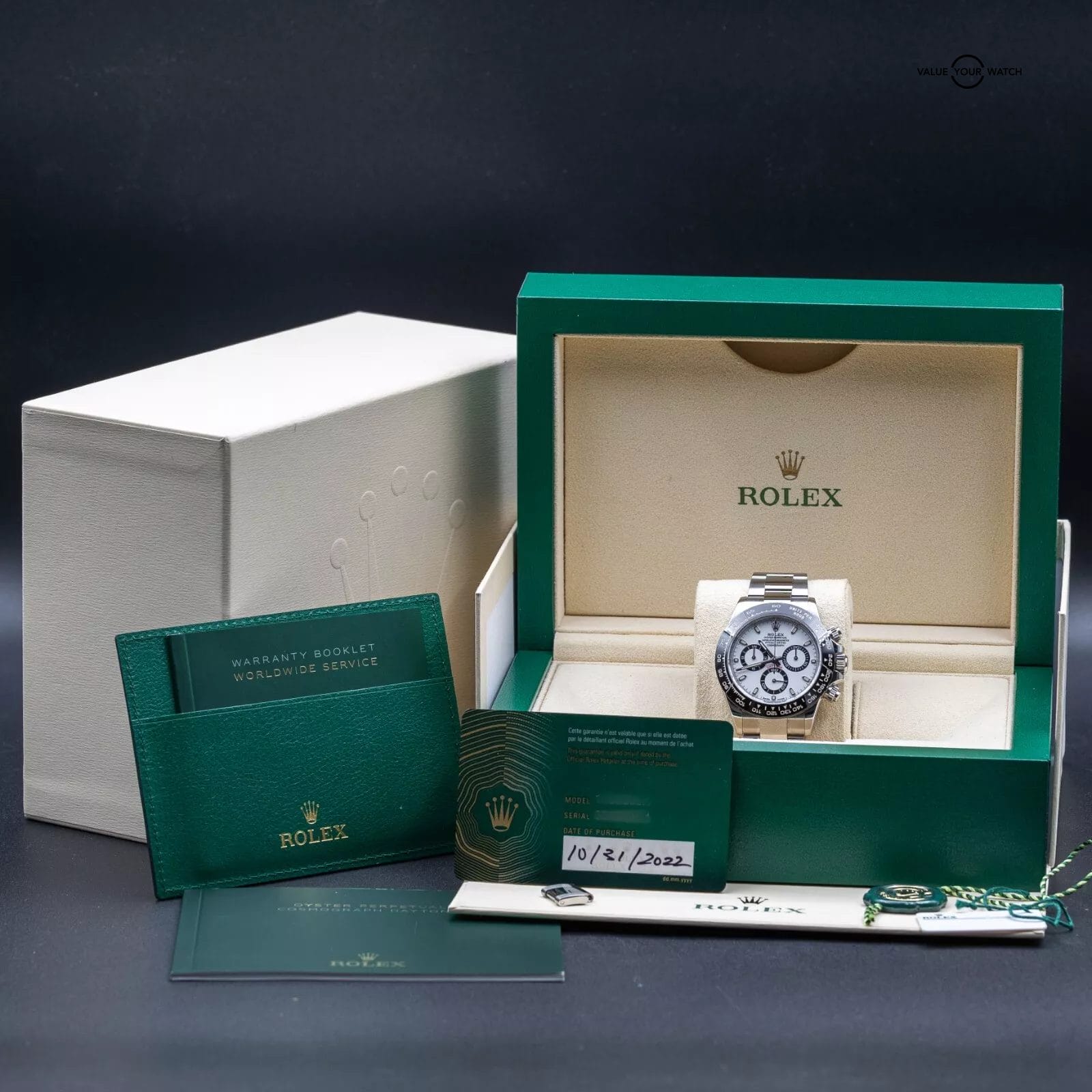 2022 Rolex Daytona Cosmograph 40mm Steel White Dial "Panda" 116500 Full Set - Image 4