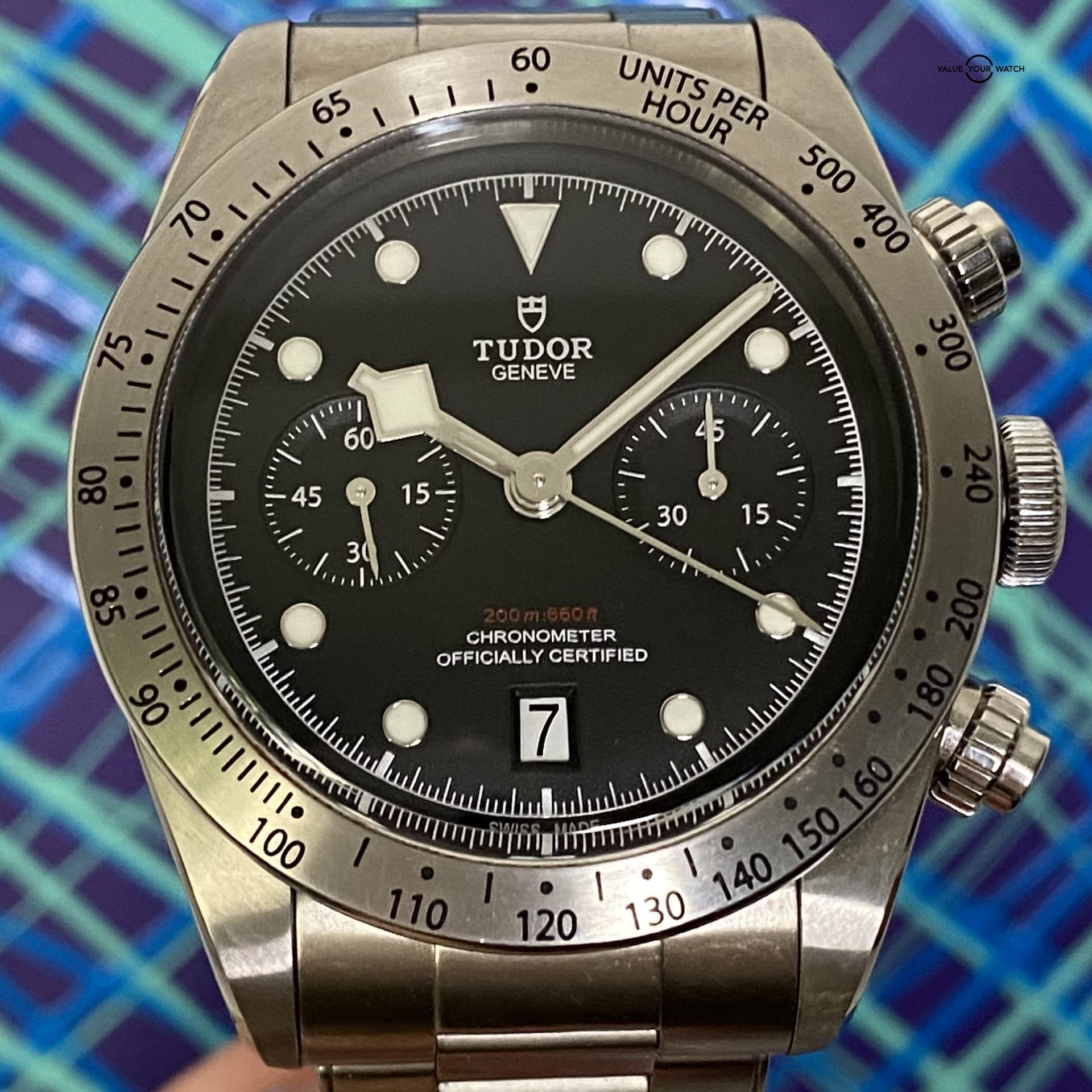 TUDOR Black Bay 41mm Chronograph B&P 79350 - Image 2