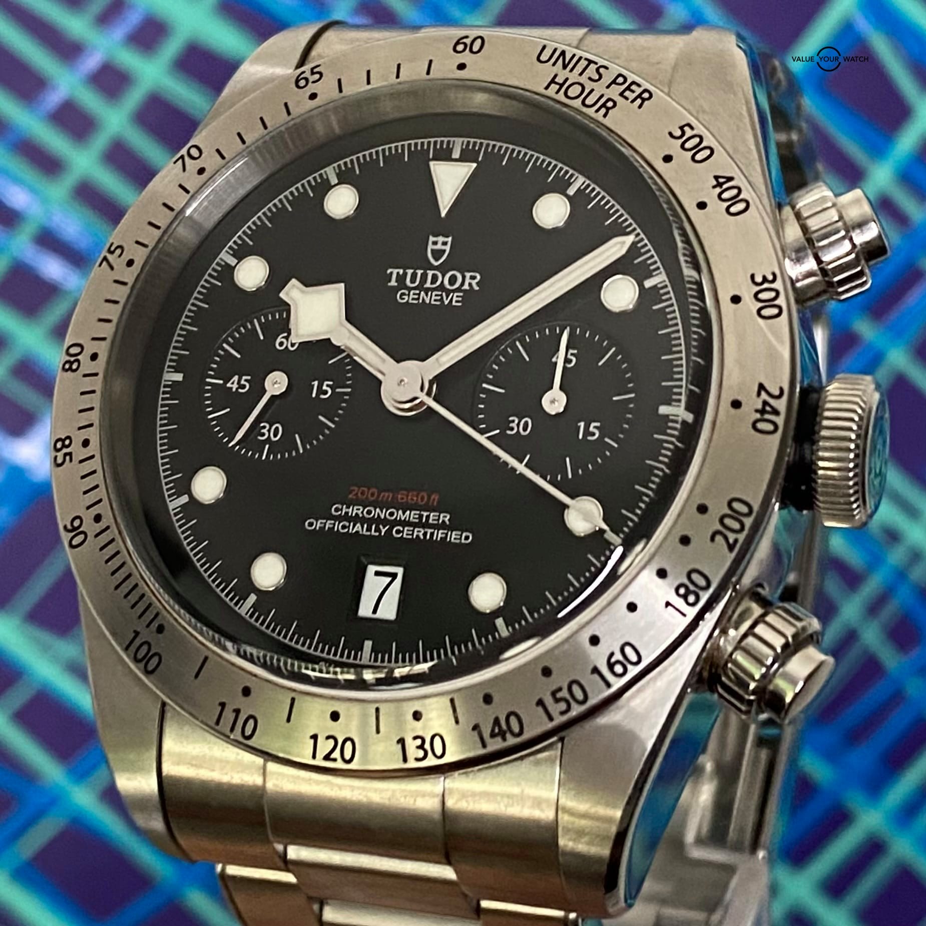 TUDOR Black Bay 41mm Chronograph B&P 79350