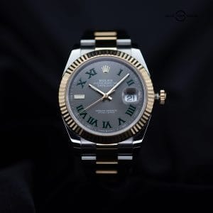ROLEX DATEJUST WIMBLEDON 41 FULL SET