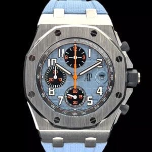Audemars Piguet Royal Oak Offshore Tiffany Blue 26238ST.OO.A340CA.01 NEW!!