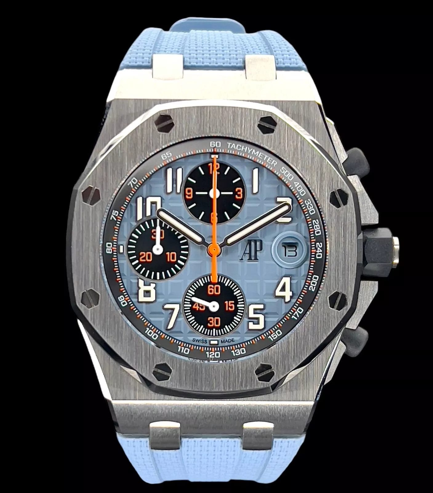 Audemars Piguet Royal Oak Offshore Tiffany Blue 26238ST.OO.A340CA.01 NEW!!