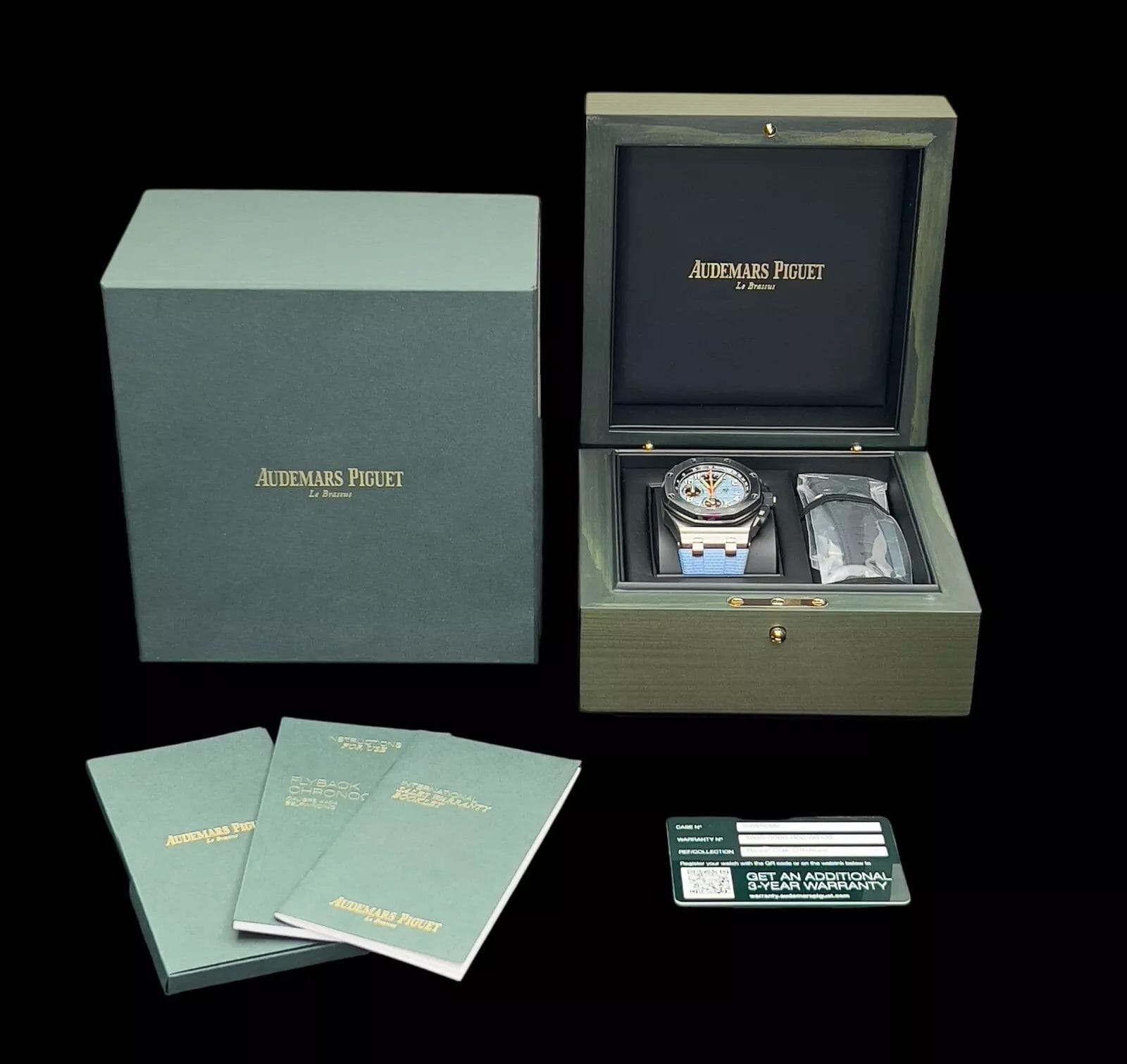 Audemars Piguet Royal Oak Offshore Tiffany Blue 26238ST.OO.A340CA.01 NEW!! - Image 3